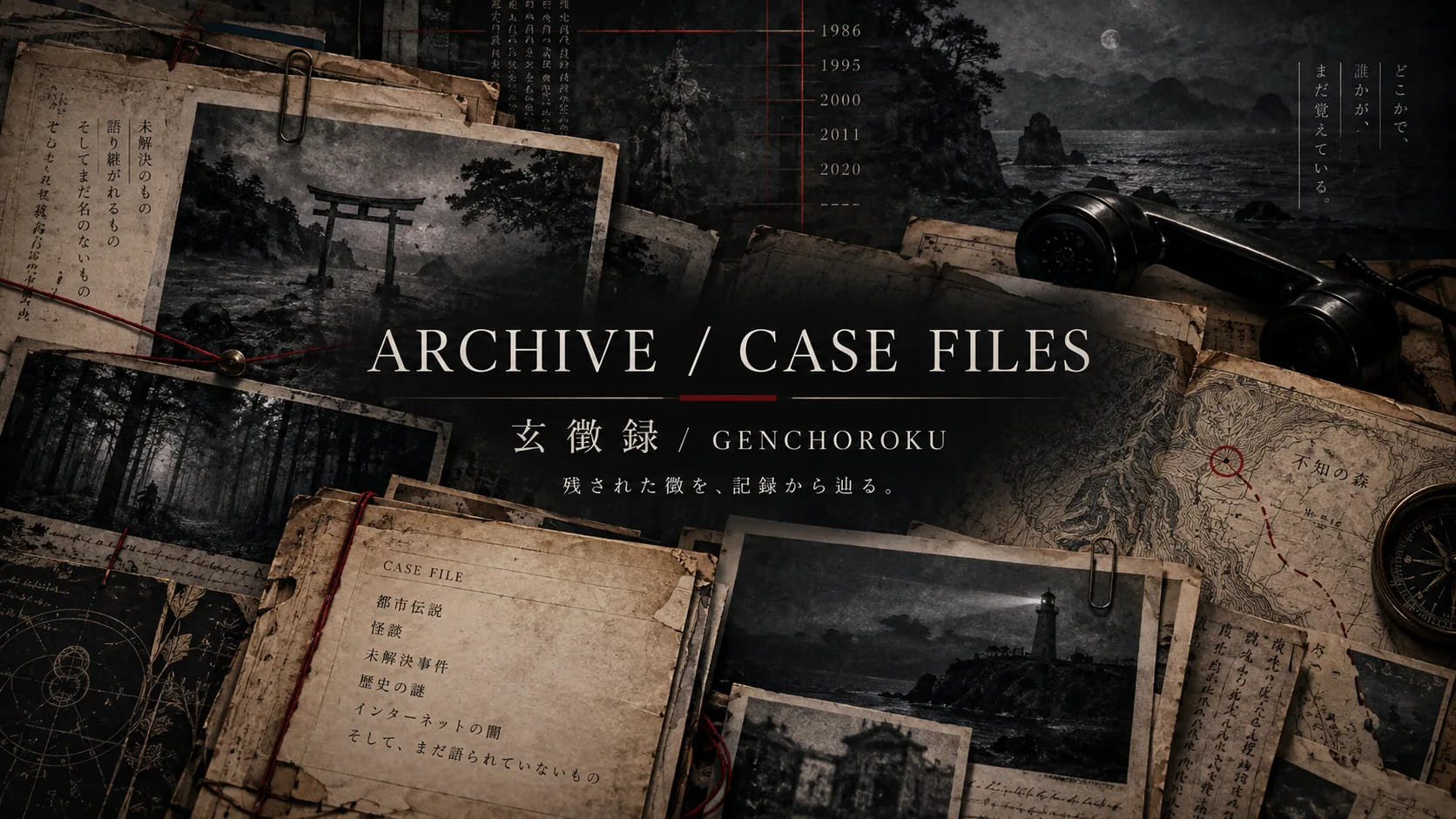 玄徴録｜都市伝説・怪談・未解決ミステリーの記録庫